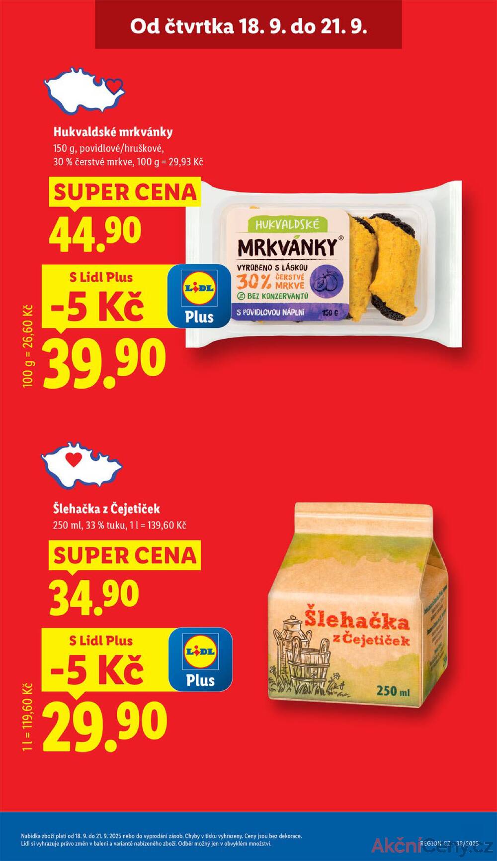 Leták Lidl - Lidl Čtvrtek od 18.9. do 21.9.2025 - strana 5
