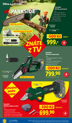 Lidl Čtvrtek od 18.9. do 21.9.2025