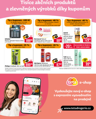 Leták Teta drogerie
		  platný do 23.9.2025 - strana 4