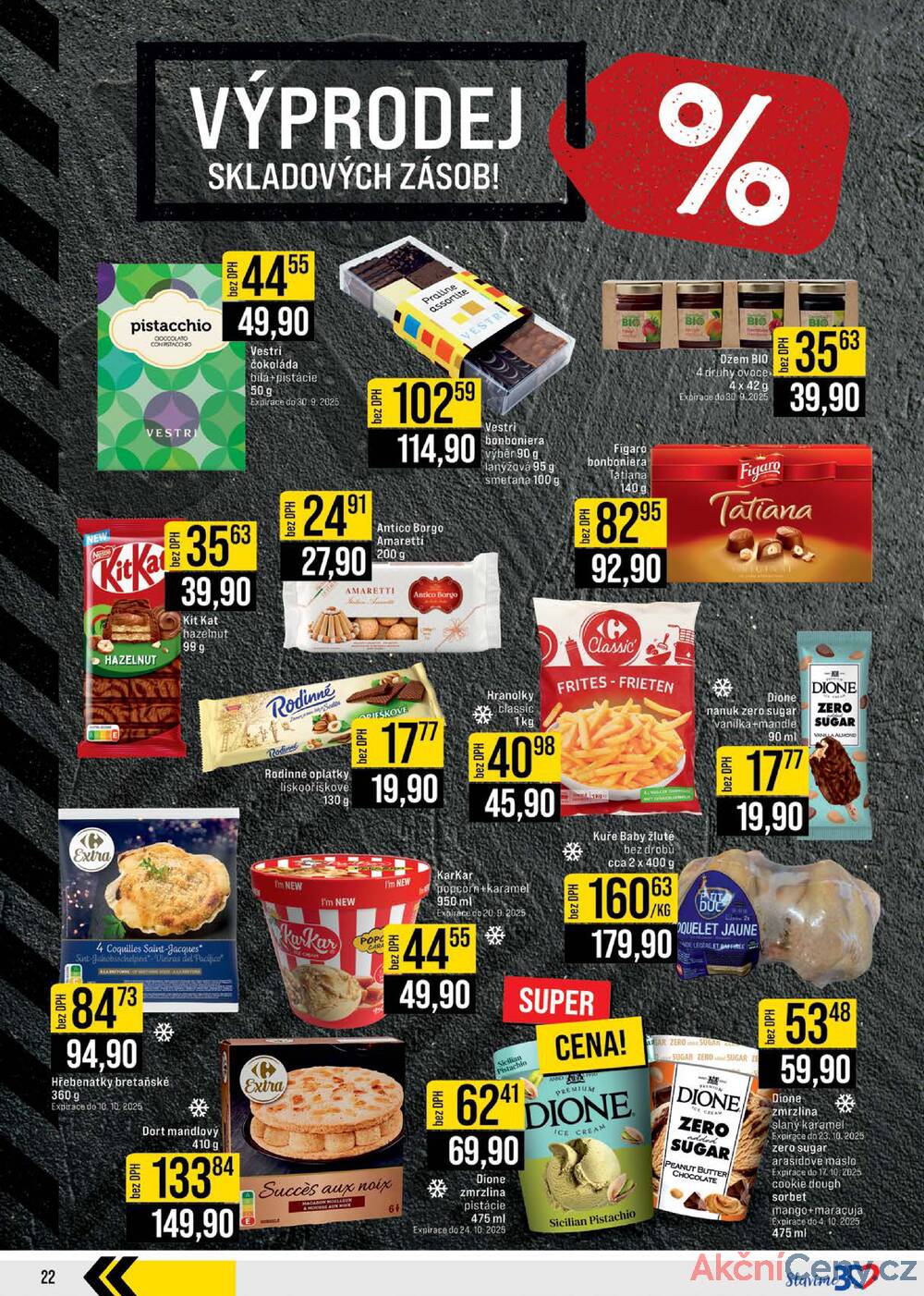 Leták JIP - JIP Cash & Carry Brno, Praha, Ostrava, Jilemnice, Pardubice, Ostrava, Karlovy Vary, Olomouc a Zlín od 17.9. do 23.9.2025 - strana 22