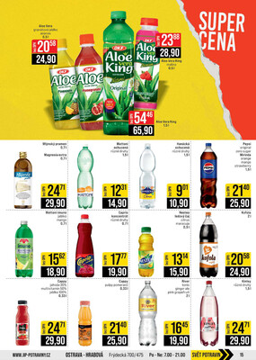 JIP Cash & Carry Brno, Praha, Ostrava, Jilemnice, Pardubice, Ostrava, Karlovy Vary, Olomouc a Zlín od 17.9. do 23.9.2025