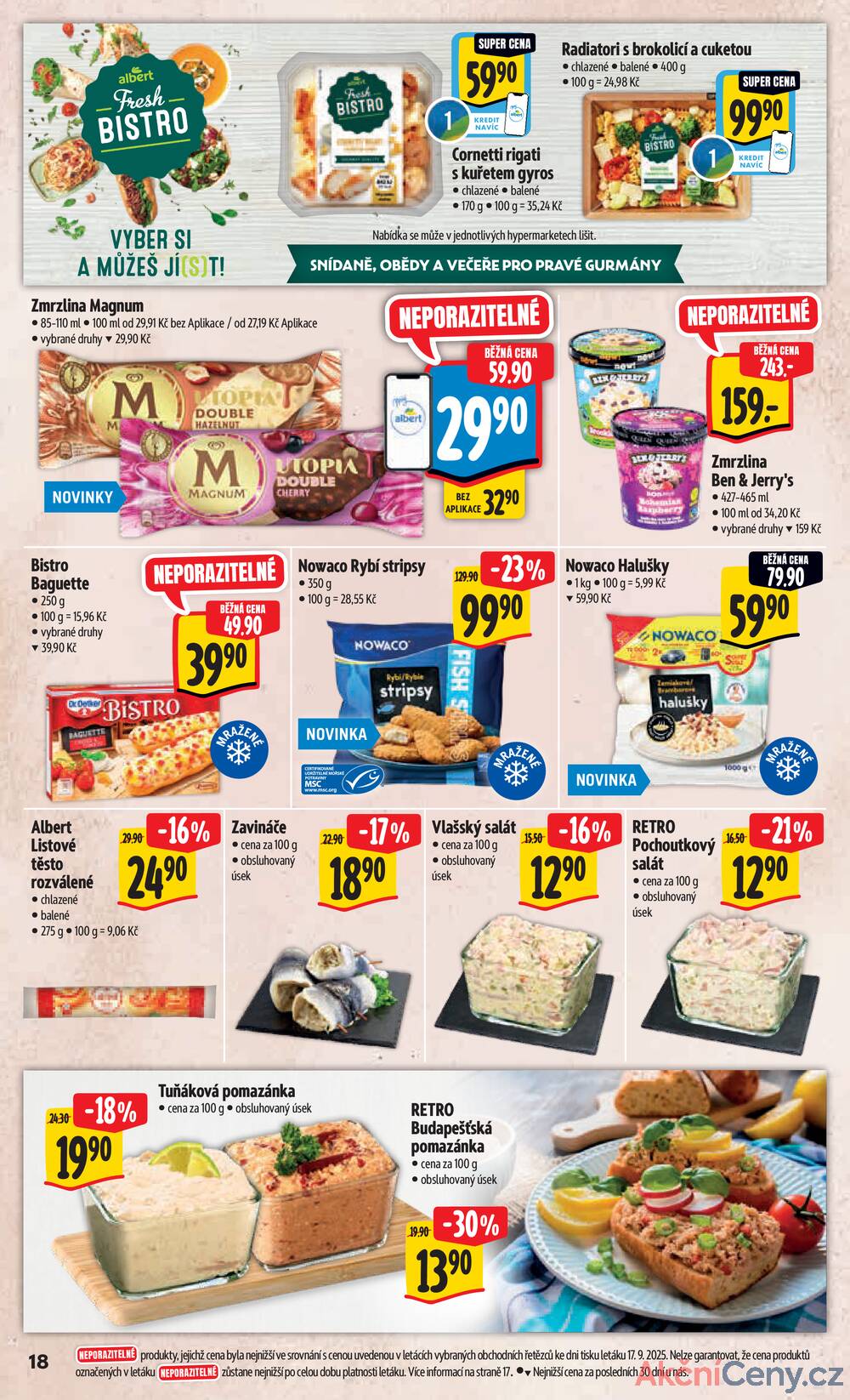 Leták Albert - Albert Hypermarket Jihomoravský od 24.9. do 30.9.2025 - strana 26