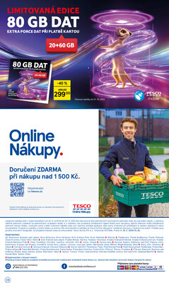Tesco malé hypermarkety od 24.9. do 30.9.2025