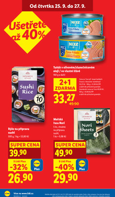 Leták Lidl
		  platný do 28.9.2025 - strana 6
