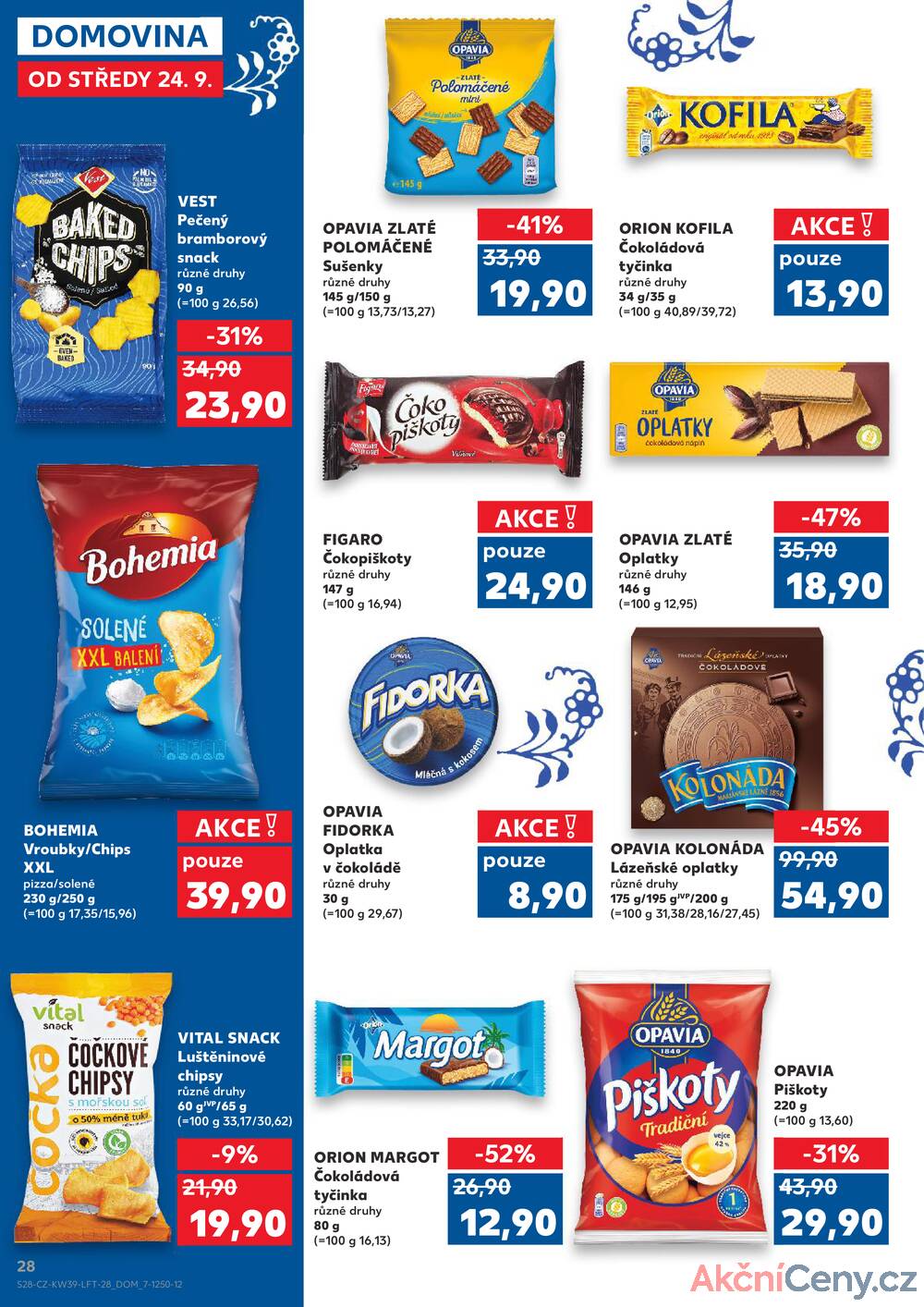 Leták Kaufland - Kaufland 24.9. - 30.9. - Kaufland - Děčín - strana 28
