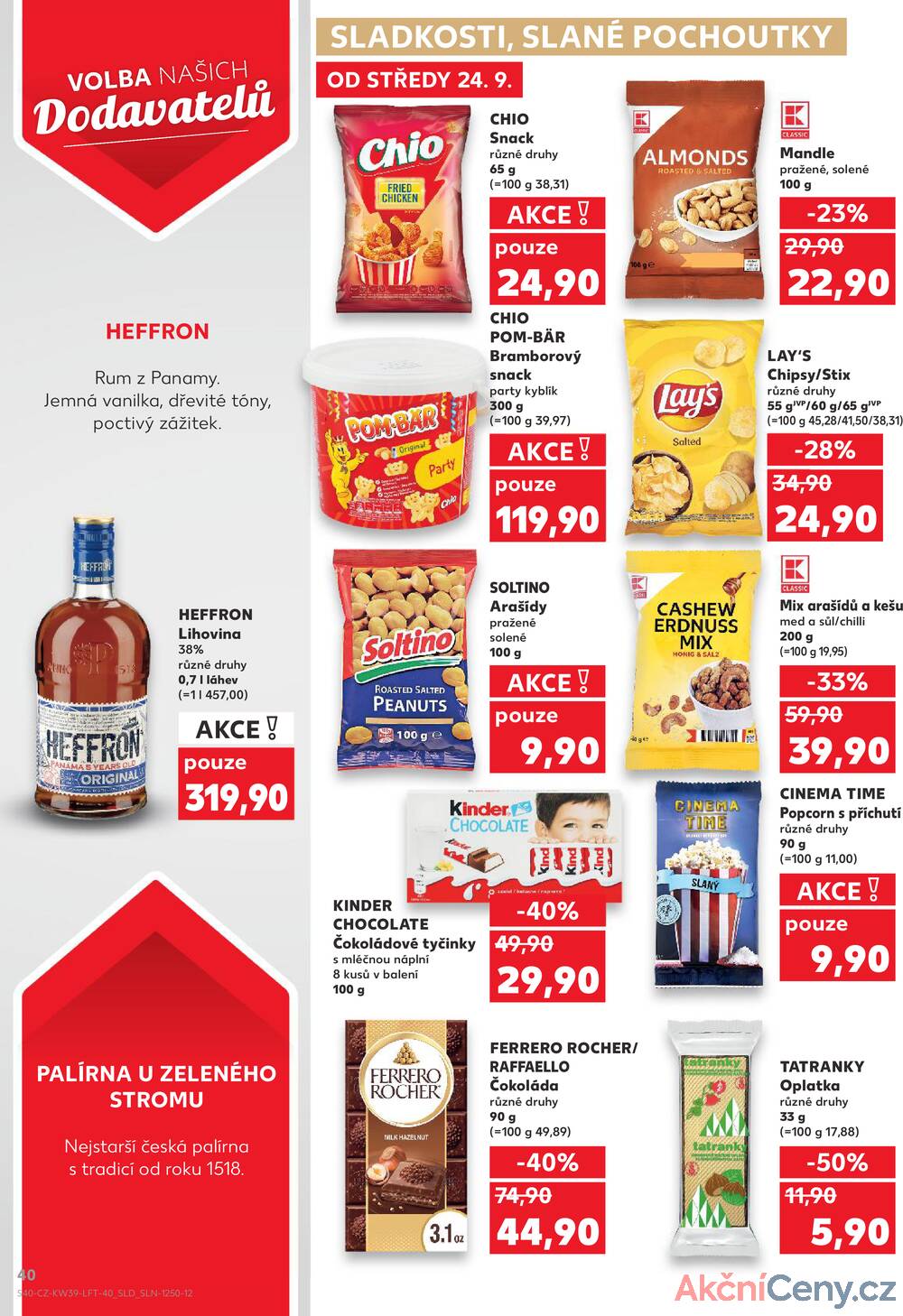 Leták Kaufland - Kaufland 24.9. - 30.9. - Kaufland - Děčín - strana 40