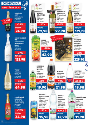 Kaufland 24.9. - 30.9. - Kaufland - Děčín