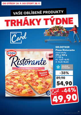 Kaufland 24.9. - 30.9. - Kaufland - Hodonín (Konečná)