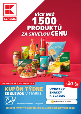 Kaufland 24.9. - 30.9. - Kaufland - Ostrava - Poruba