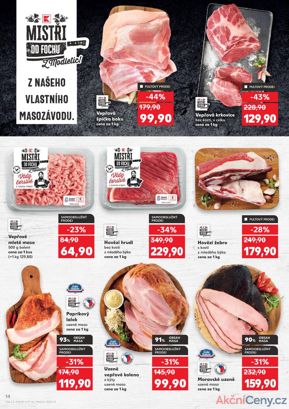 Leták Kaufland - Kaufland 24.9. - 30.9. - Kaufland Přerov (Želatovská) - strana 14