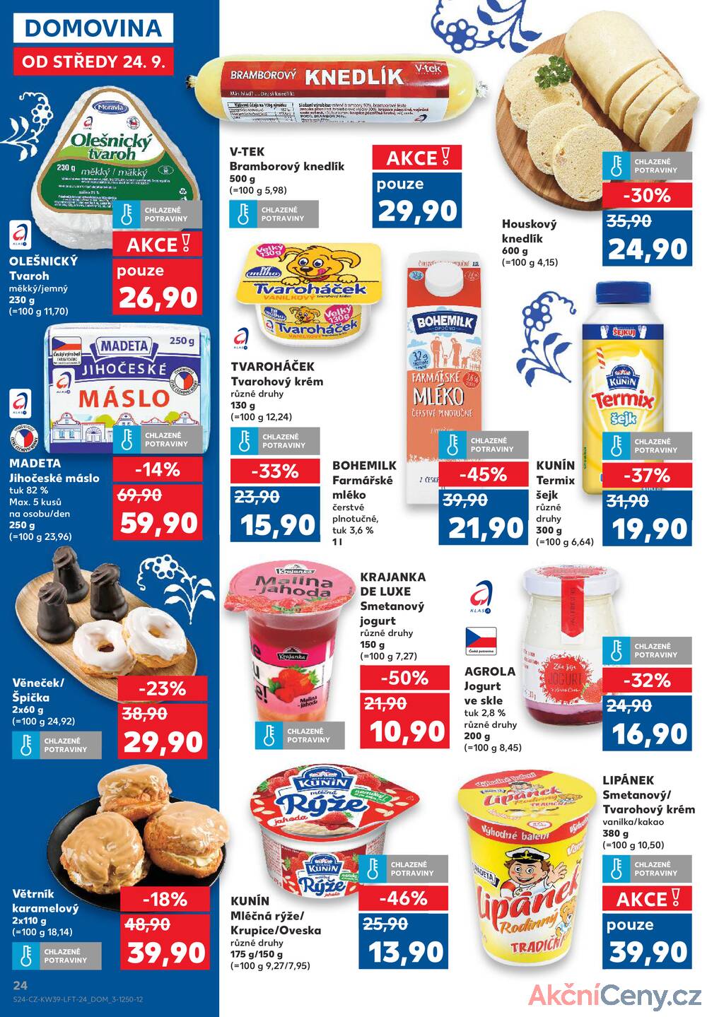 Leták Kaufland - Kaufland 24.9. - 30.9. - Kaufland - Brandýs nad Labem - strana 24