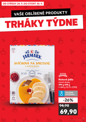 Kaufland 24.9. - 30.9. - Kaufland - Brandýs nad Labem