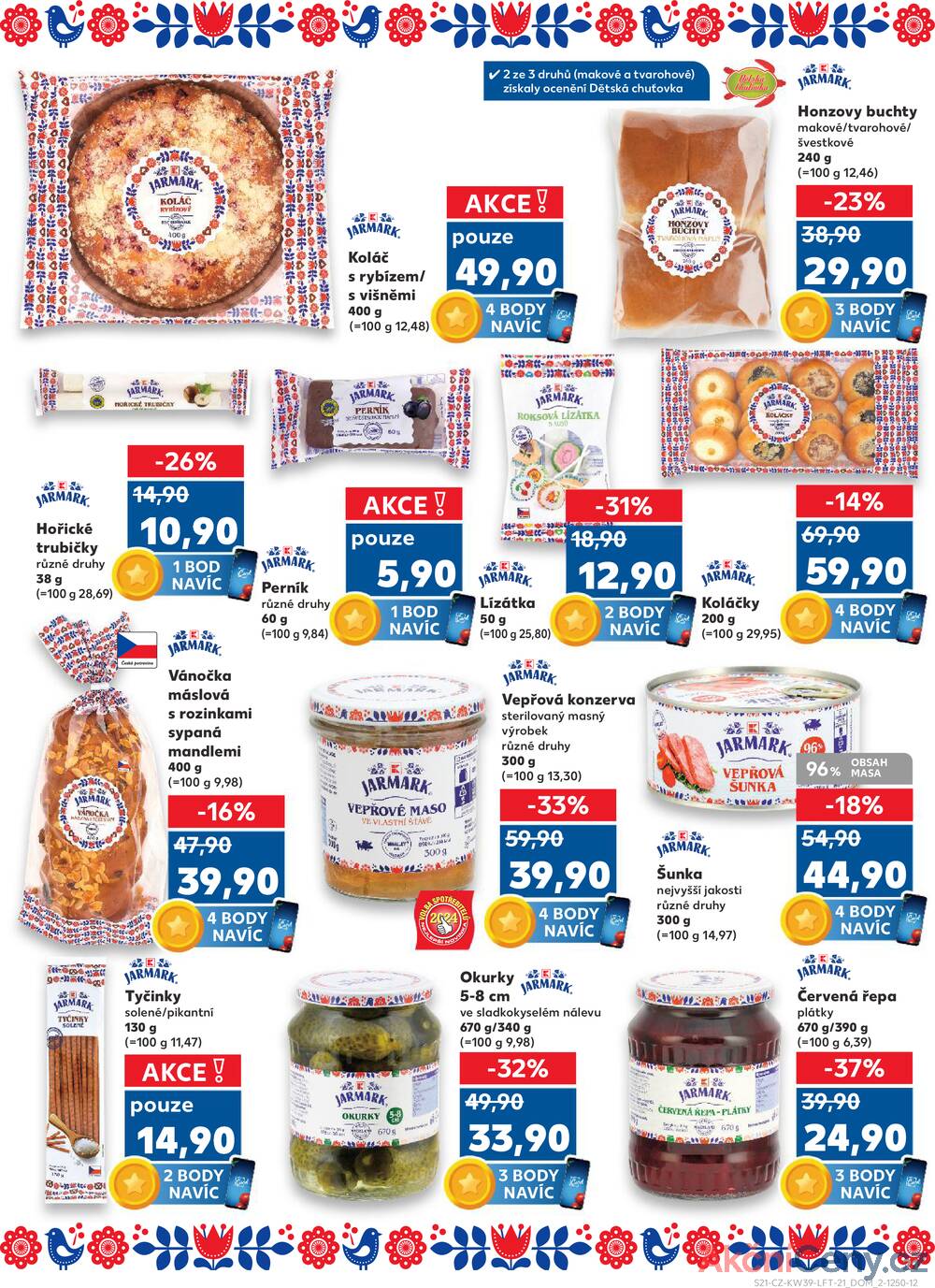 Leták Kaufland - Kaufland 24.9. - 30.9. - Kaufland - Olomouc - Štursova - strana 21