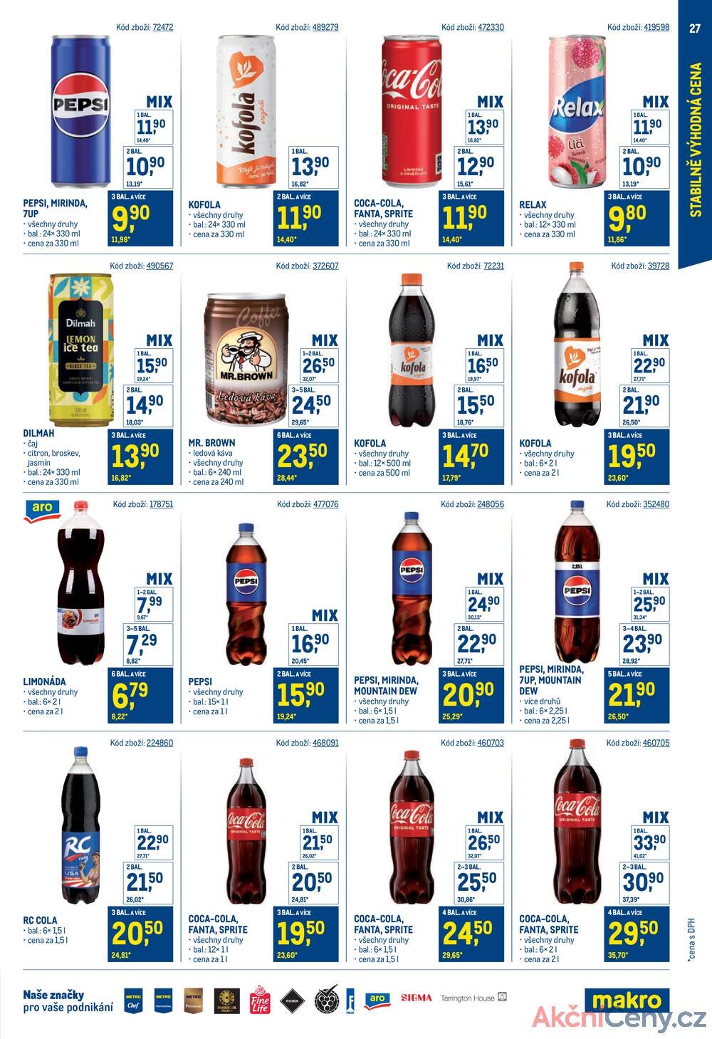 Leták MAKRO
platný do 18.11.2025 - strana 27