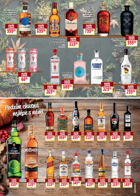 Billa Podzimní nápoje  od 1.10. do 21.10.2025