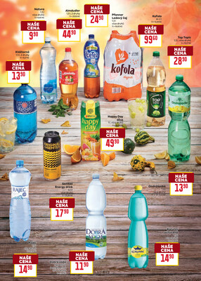 Billa Podzimní nápoje  od 1.10. do 21.10.2025