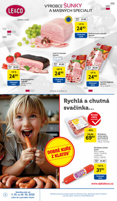 Tesco malé hypermarkety podzimní katalog od 1.10. do 27.10.2025