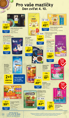 Tesco malé hypermarkety od 1.10. do 7.10.2025
