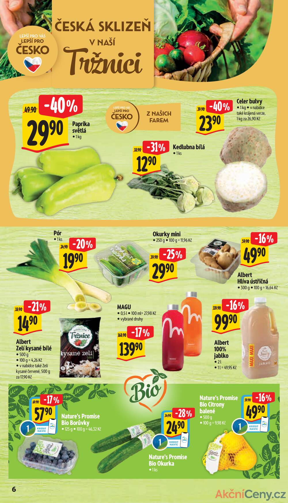 Leták Albert - Albert Supermarket od 1.10. do 7.10.2025 - strana 6