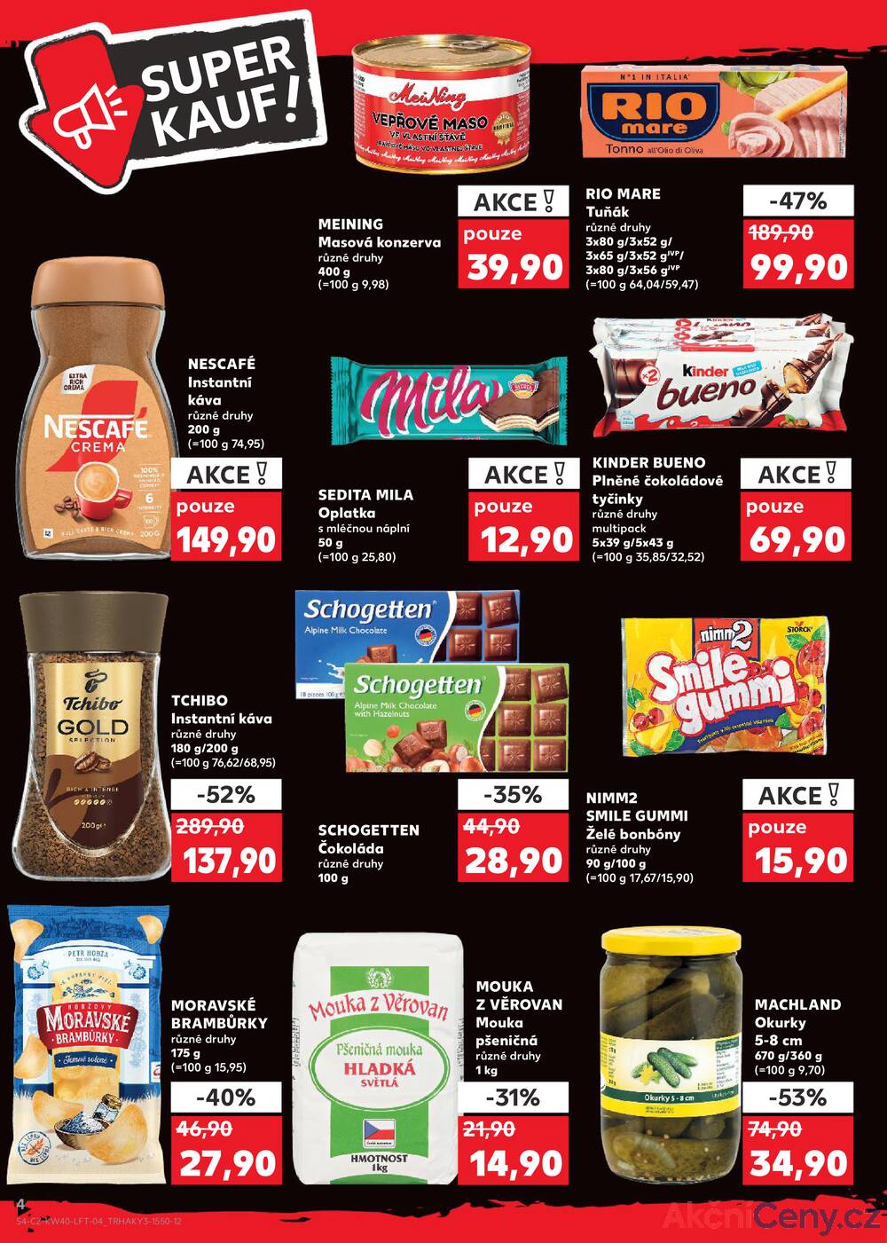 Leták Kaufland - Kaufland 1.10. - 7.10. - Kaufland - Čáslav - strana 4