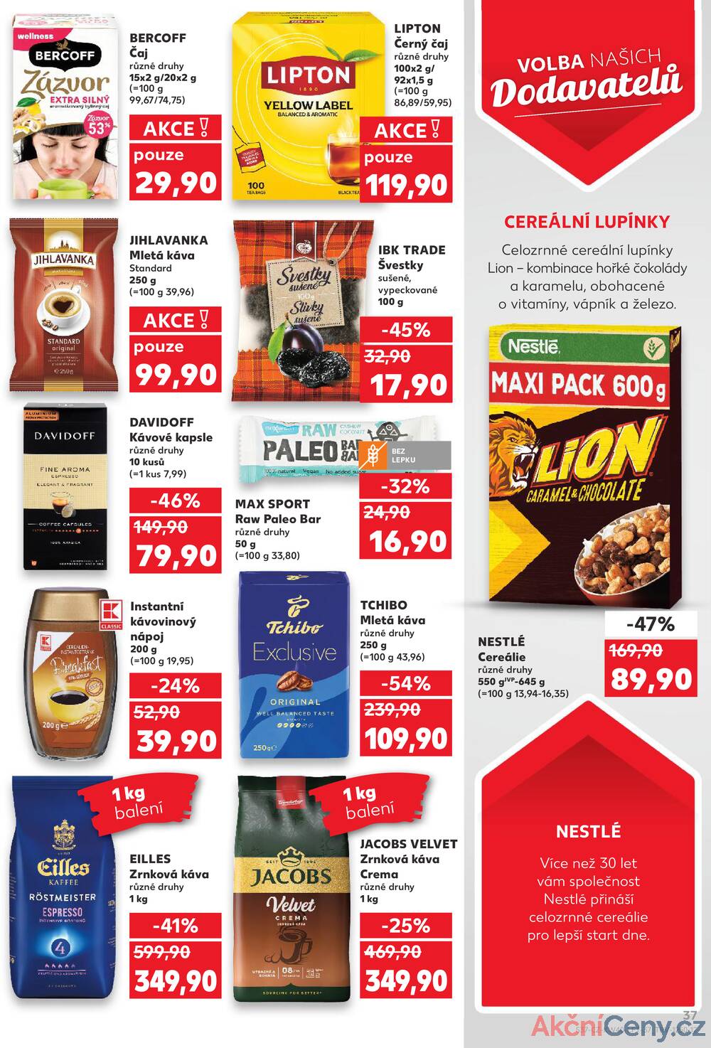 Leták Kaufland - Kaufland 1.10. - 7.10. - Kaufland - Děčín - strana 37