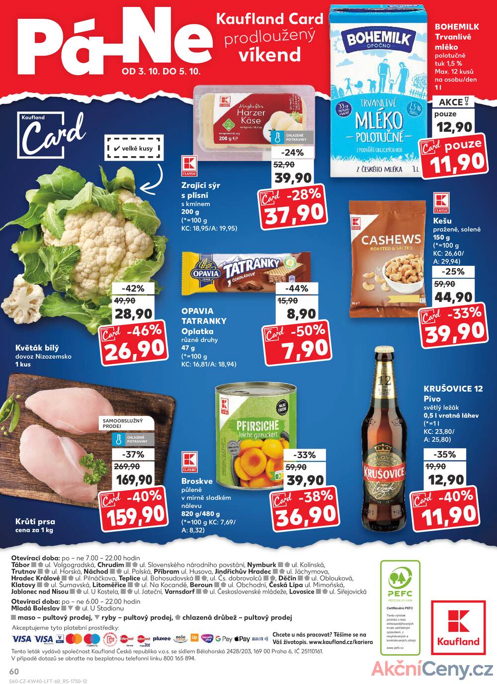 Leták Kaufland - Kaufland 1.10. - 7.10. - Kaufland - Děčín - strana 60