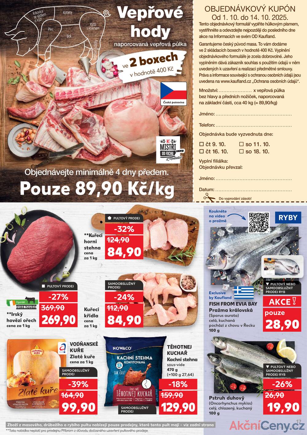 Leták Kaufland - Kaufland 1.10. - 7.10. - Kaufland - Česká Lípa - strana 17