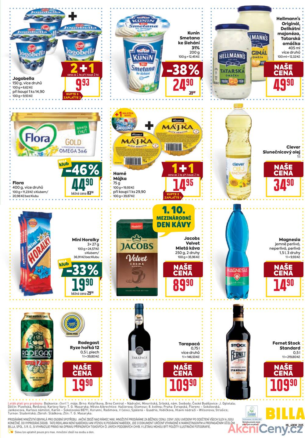 Leták Billa - Billa malý leták od 1.10. do 7.10.2025 - strana 3