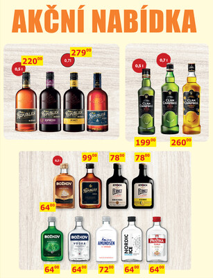 BENE Nápoje od 1.10. do 31.10.2025
