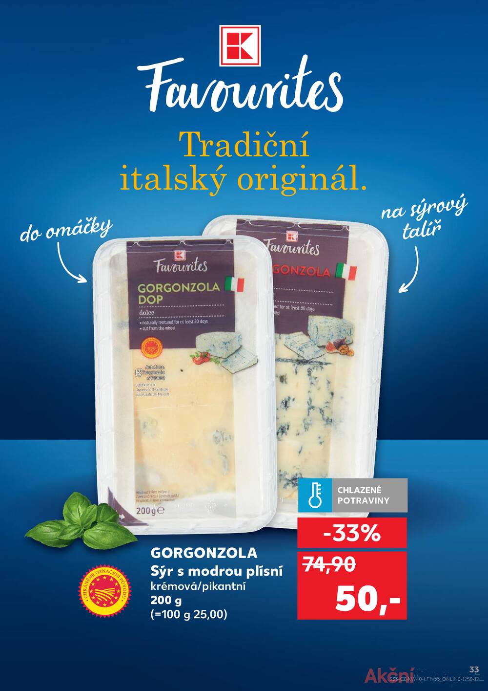 Leták Kaufland - Kaufland 1.10. - 7.10. - Kaufland - Praha 12 (Modřany) - strana 33