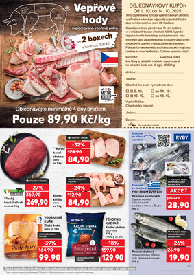Kaufland 1.10. - 7.10. - Kaufland - Slaný