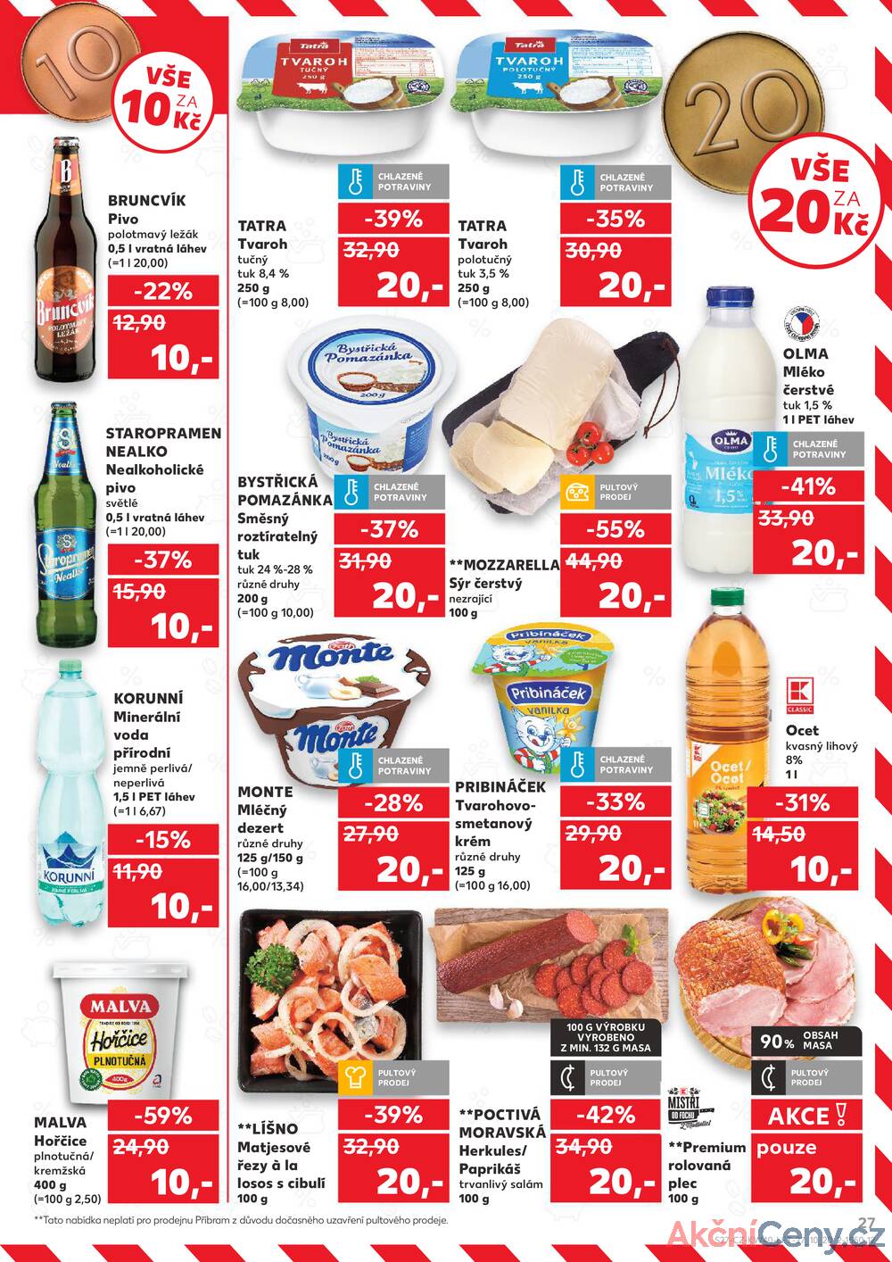 Leták Kaufland - Kaufland 1.10. - 7.10. - Kaufland - Pelhřimov - strana 27