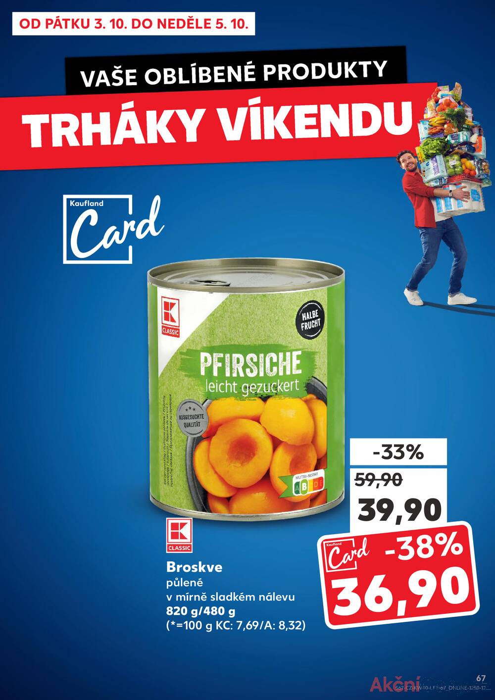 Leták Kaufland - Kaufland 1.10. - 7.10. - Kaufland - Pelhřimov - strana 67
