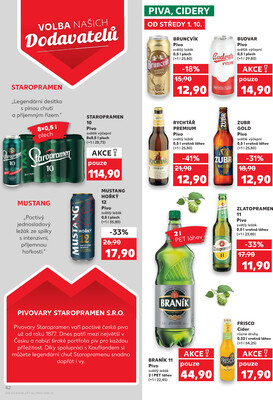 Kaufland 1.10. - 7.10. - Kaufland - Pelhřimov