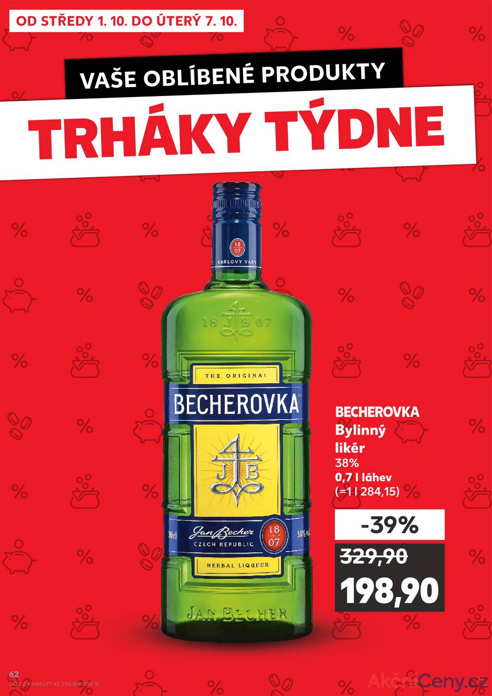 Leták Kaufland - Kaufland 1.10. - 7.10. - Kaufland - Bruntál - strana 62