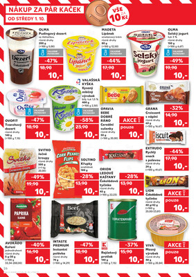 Kaufland 1.10. - 7.10. - Kaufland - Valašské Meziříčí