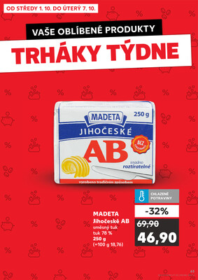 Kaufland 1.10. - 7.10. - Kaufland - Valašské Meziříčí