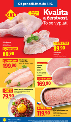 Lidl od 29.9. do 1.10.2025