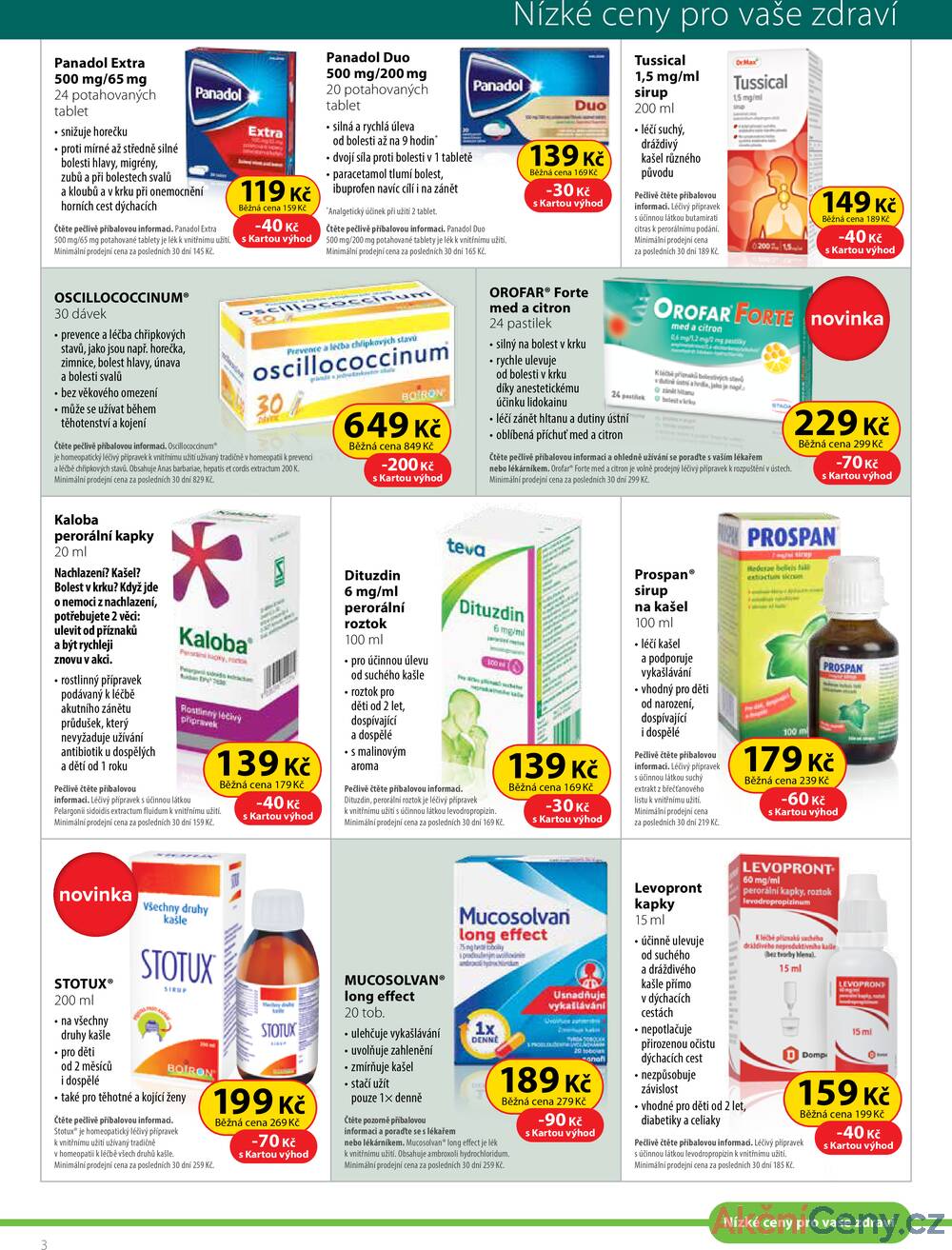 Leták Dr.Max - Dr.Max od 1.10. do 31.10.2025 - strana 3