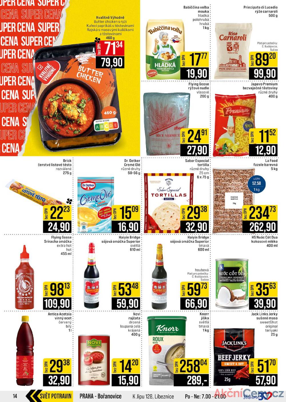 Leták JIP - JIP Cash & Carry České Budějovice, Most, Náchod, Polička, Sušice a Svoboda nad Úpou od 1.10. do 7.10.2025 - strana 14