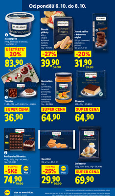 Lidl od 6.10. do 8.10.2025