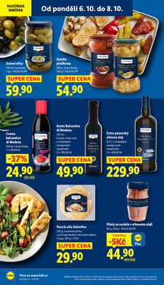 Lidl od 6.10. do 8.10.2025