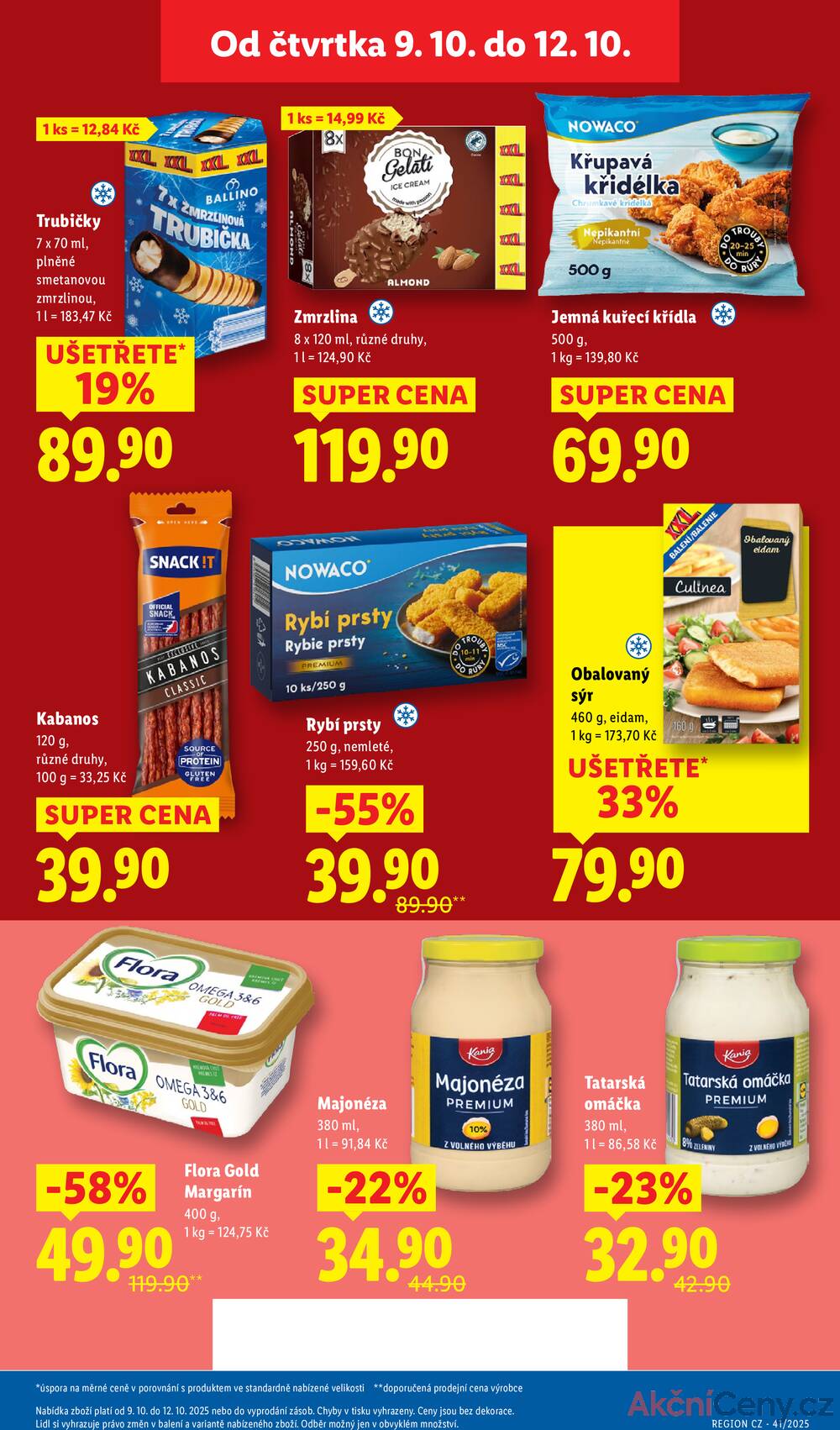 Leták Lidl - Lidl Čtvrtek od 9.10. do 12.10.2025 - strana 13