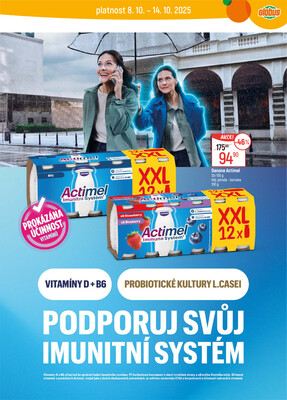 Akční leták Globus 8.10. - 14.10.2025 - Globus Jenišov u Karlových Varů