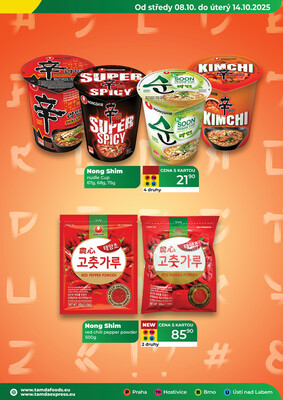 Tamda Foods od 8.10. do 14.10.2025