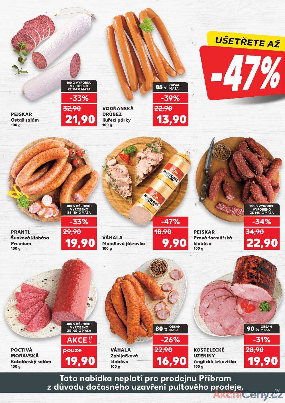 Leták Kaufland - Kaufland 8.10. - 14.10. - Kaufland - Příbram - strana 19