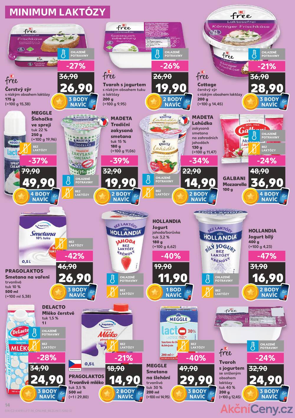 Leták Kaufland - Kaufland 8.10. - 14.10. - Kaufland - Brno - Slatina - strana 14
