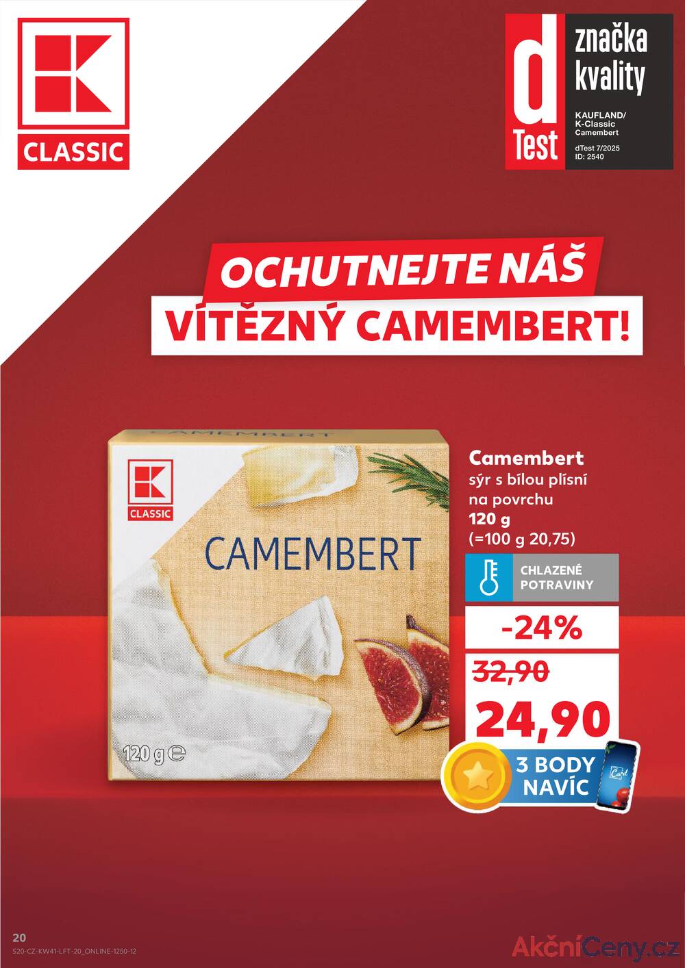 Leták Kaufland - Kaufland 8.10. - 14.10. - Kaufland - Brno - Slatina - strana 20