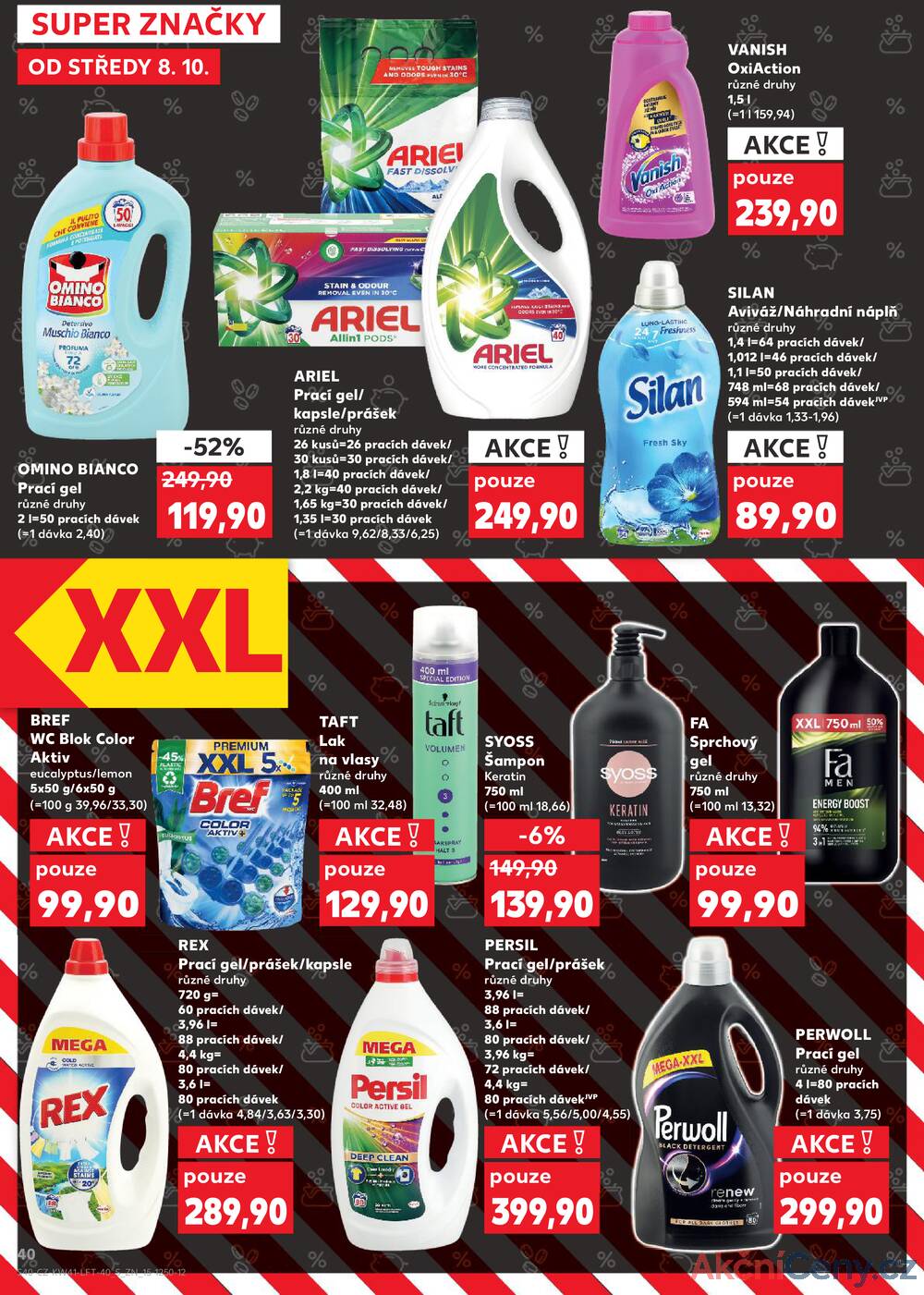 Leták Kaufland - Kaufland 8.10. - 14.10. - Kaufland - Brno - Slatina - strana 40