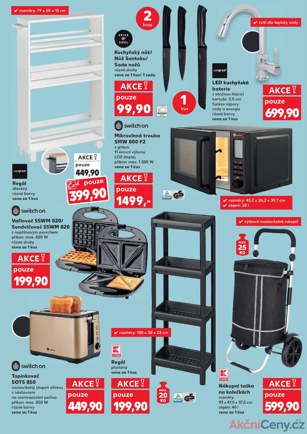 Leták Kaufland - Kaufland 8.10. - 14.10. - Kaufland - Ostrava - Poruba - strana 45